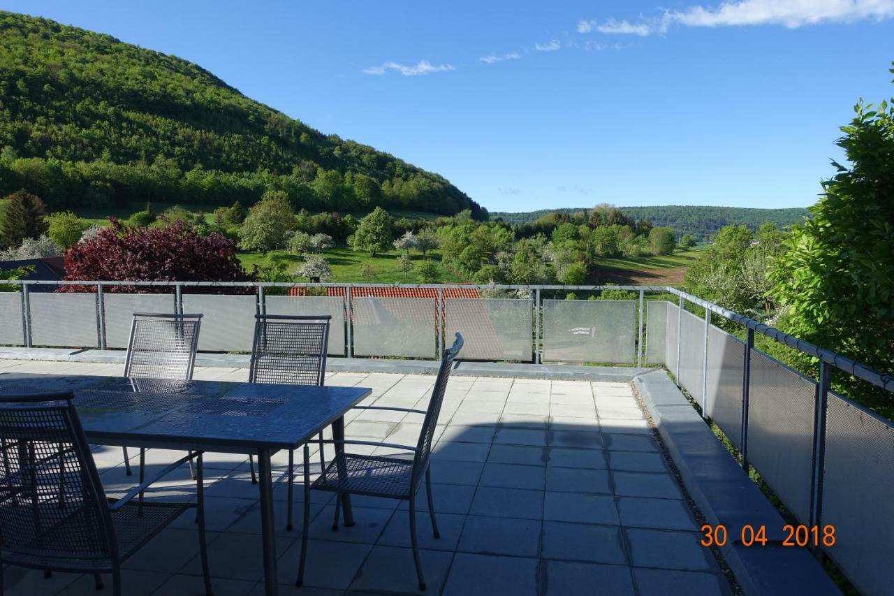 Ferienwohnung Himmlingen Aalen Dış mekan fotoğraf